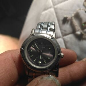 Merona Silver Men's Watch